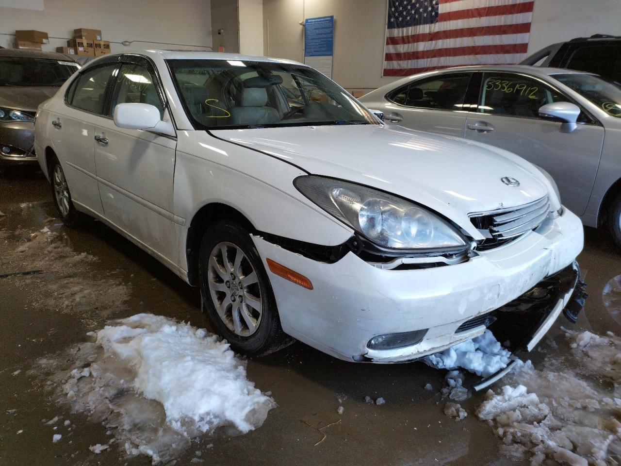 LEXUS ES 300 2003 with VIN JTHBF30G336000418 - Photo from auction
