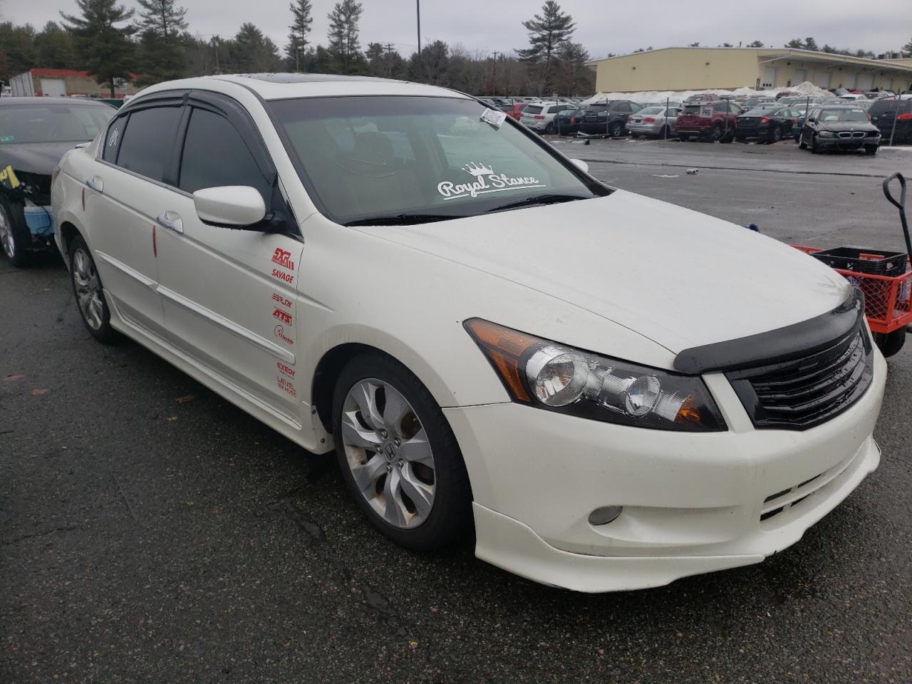 HONDA ACCORD EXL 2008 with VIN 1HGCP36828A056830 - Photo from auction