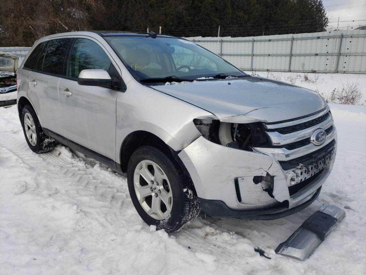 FORD EDGE SEL 2013 with VIN 2FMDK3JC3DBA54155 - Photo from auction