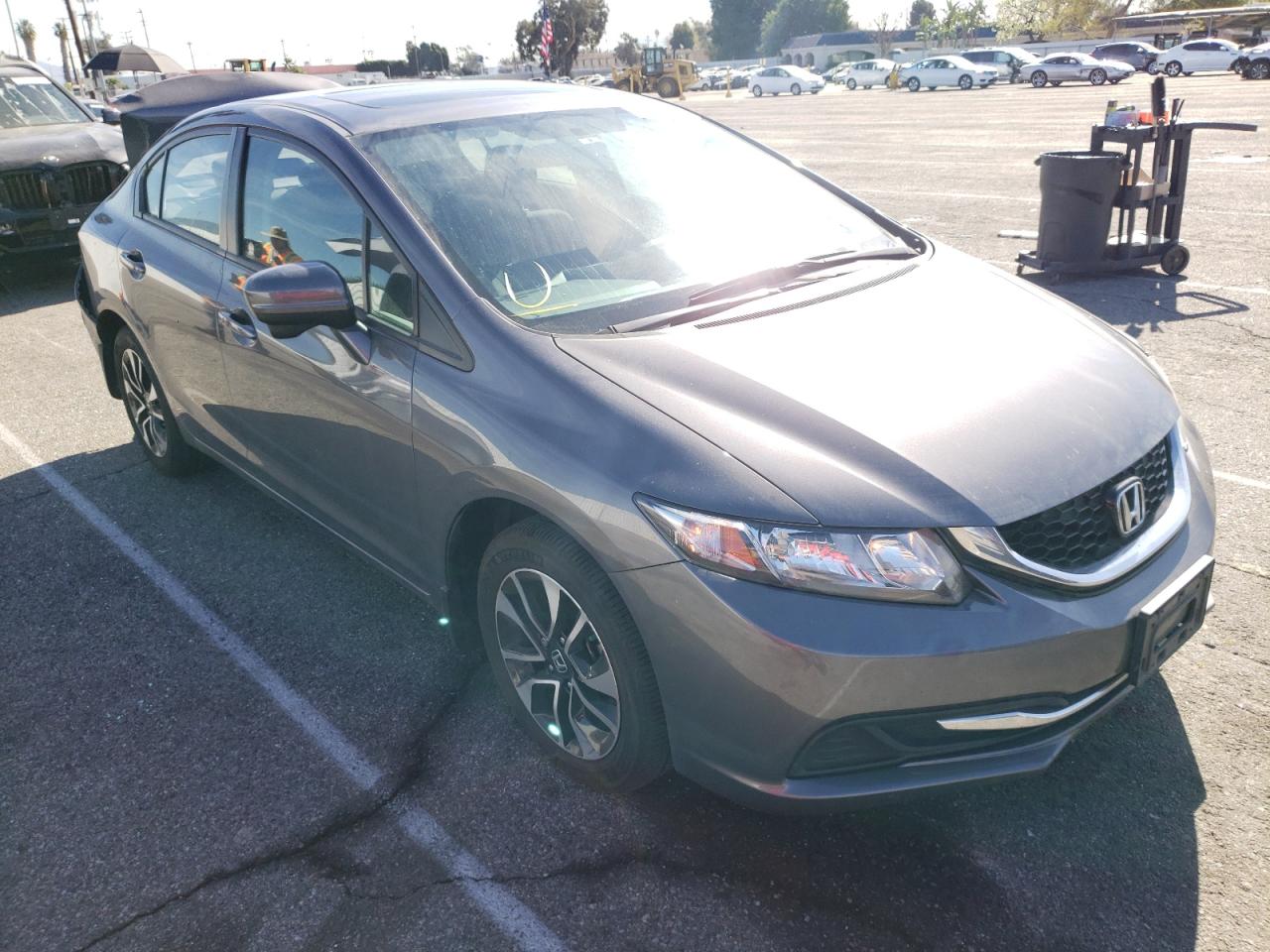HONDA CIVIC EX 2014 with VIN 19XFB2F82EE261156 - Photo from auction