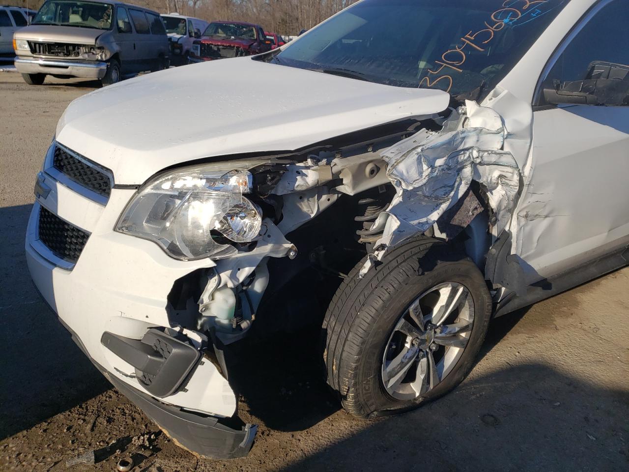 Photo 9 from auction – 2012 CHEVROLET EQUINOX LS with VIN 2GNFLCEK8C6221815
