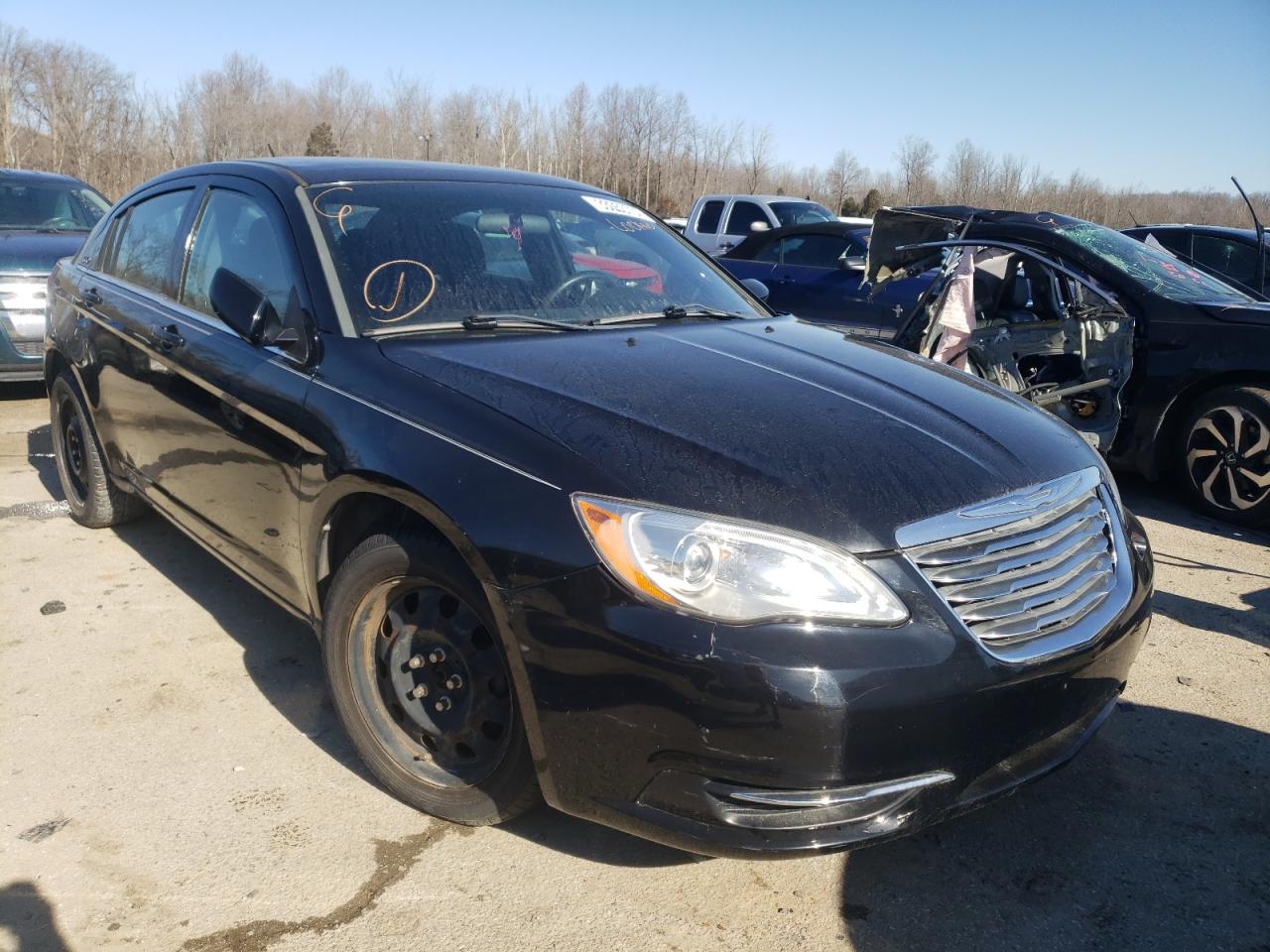 CHRYSLER 200 LX 2013 with VIN 1C3CCBAB3DN604025 - Photo from auction