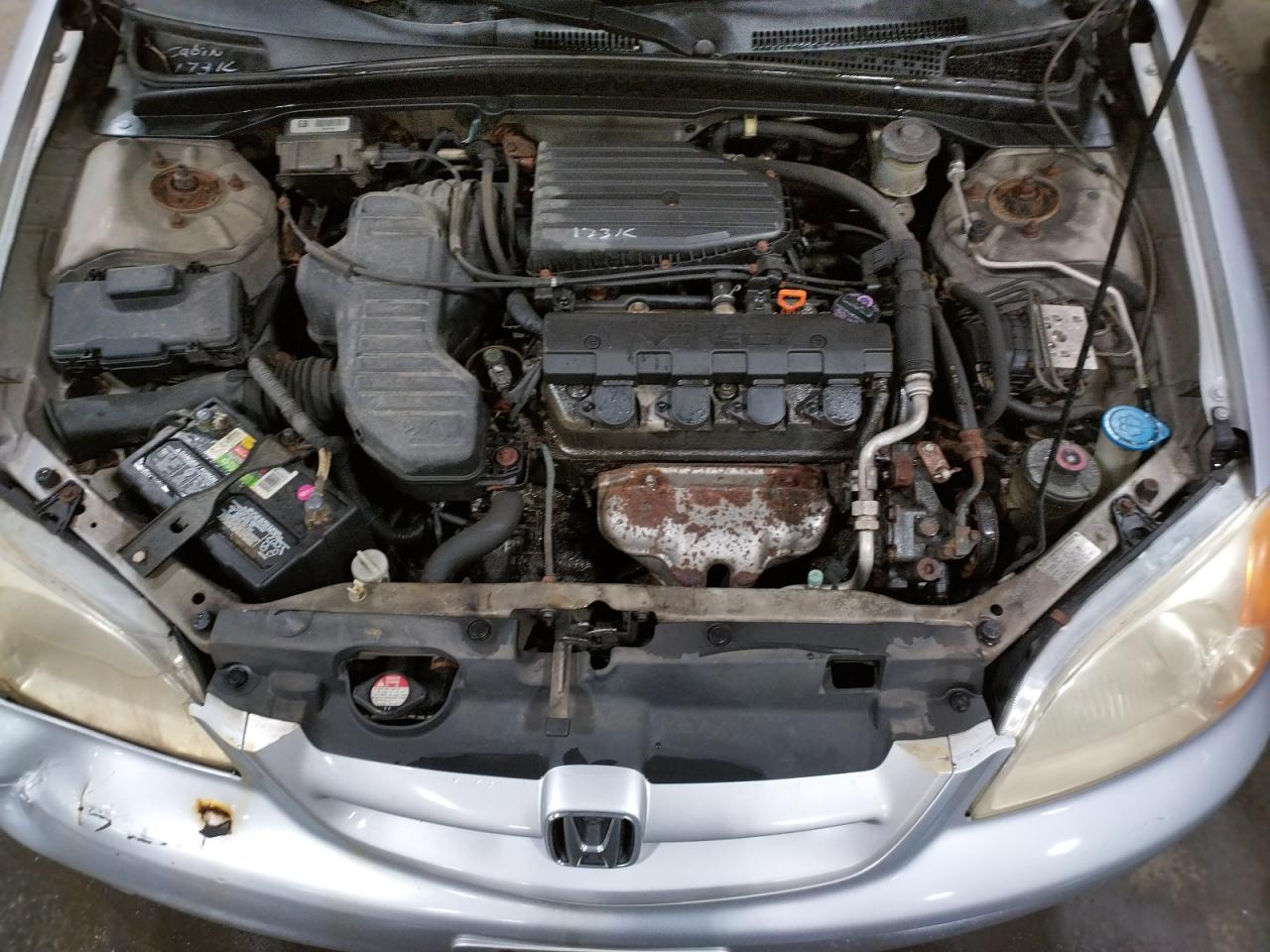 Photo 7 from auction – 2001 HONDA CIVIC SI with VIN 1HGEM22911L034712