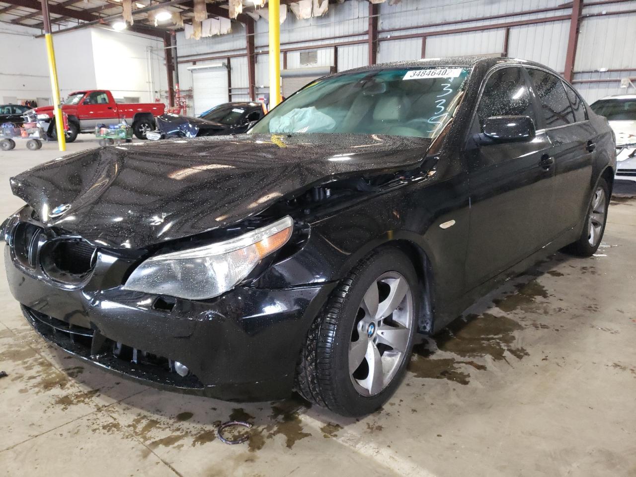 Photo 2 from auction – 2007 BMW 525 I with VIN WBANE53517CW59335