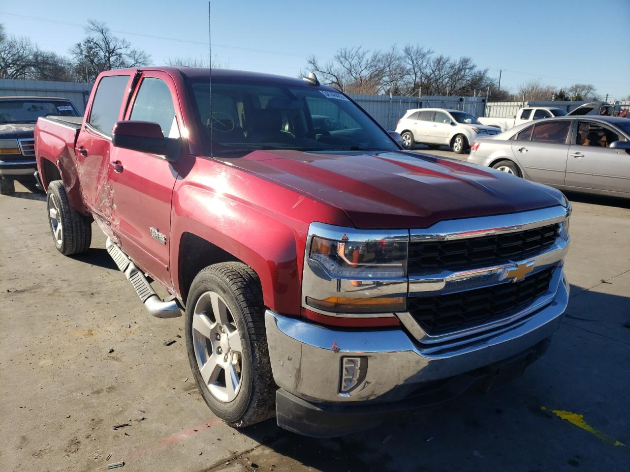 Photo 1 from auction – 2018 CHEVROLET SILVERADO with VIN 3GCPCREC8JG602204