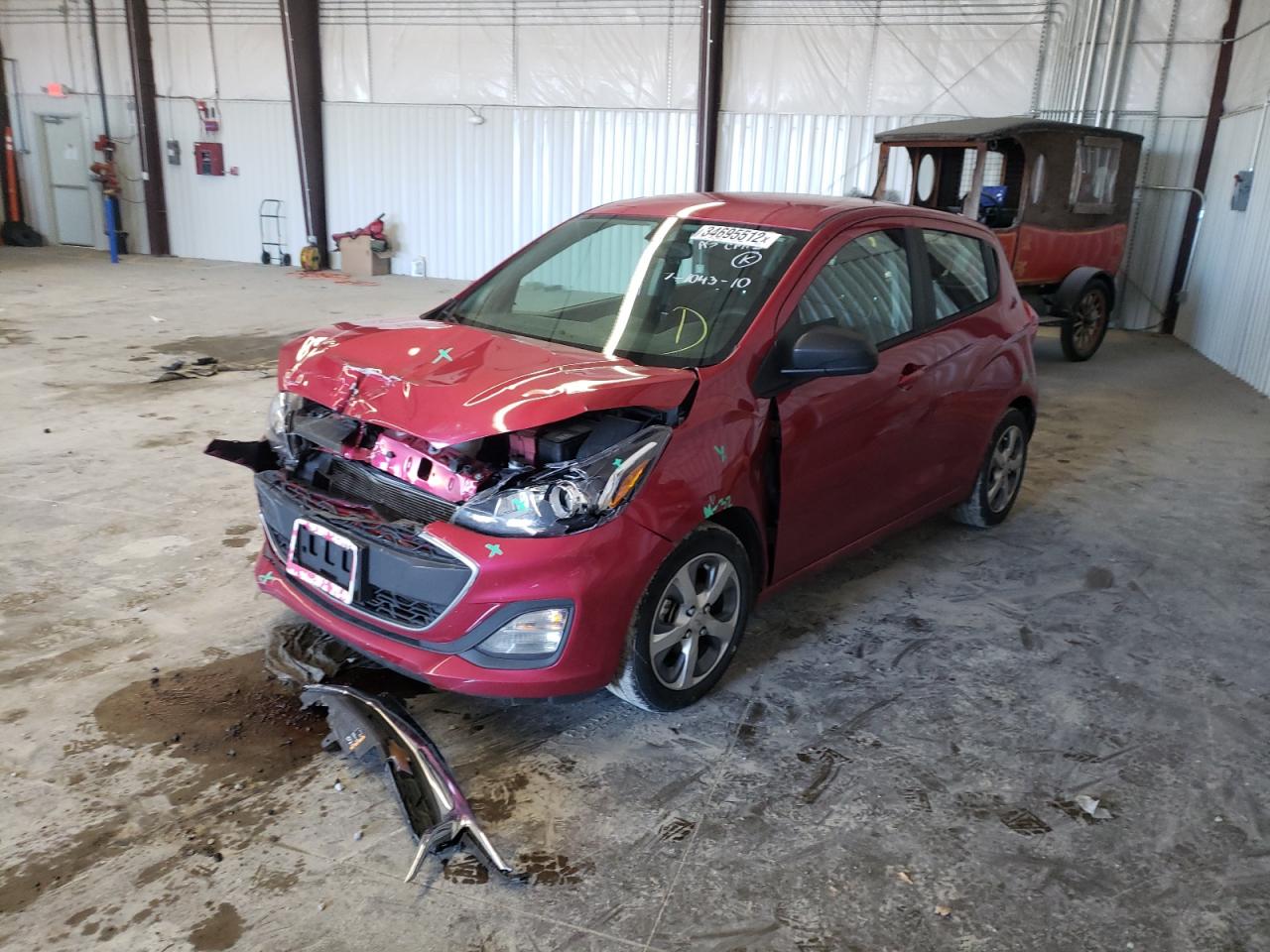 Photo 2 from auction – 2019 CHEVROLET SPARK LS with VIN KL8CB6SA2KC804147