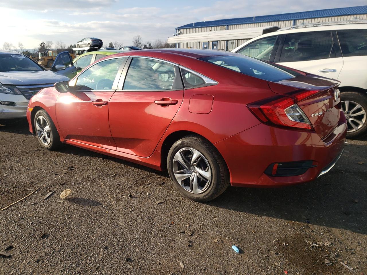 Photo 3 from auction – 2019 HONDA CIVIC LX with VIN 2HGFC2F62KH548462