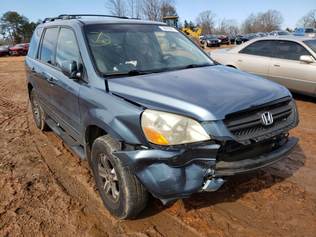 HONDA PILOT EX 2005 con VIN 5FNYF18465B053521 - Foto de la subasta
