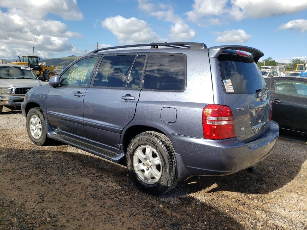 Photo 3 from auction – 2002 TOYOTA HIGHLANDER with VIN JTEGF21A320062765
