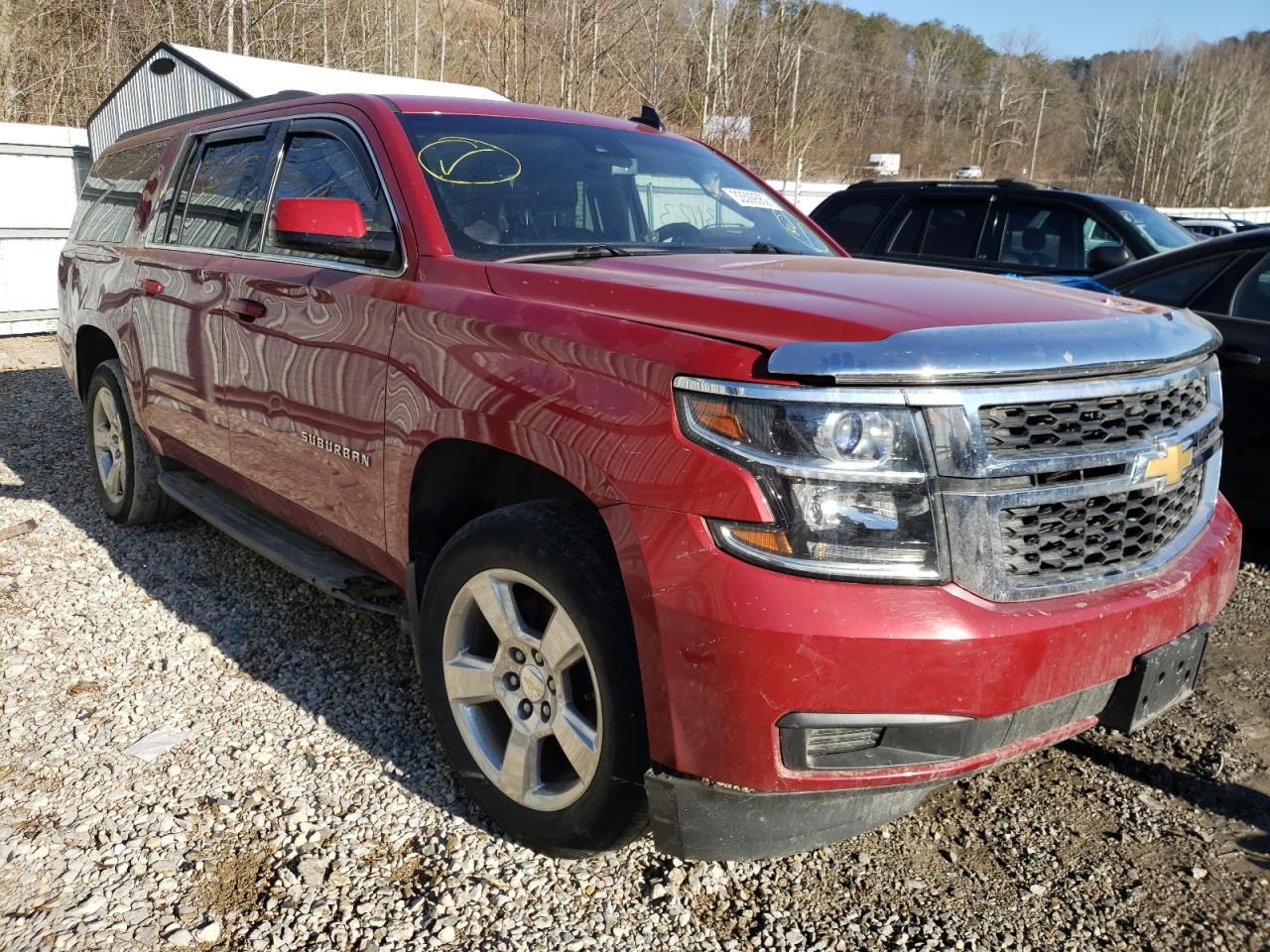 CHEVROLET SUBURBAN K 2015 with VIN 1GNSKJKC8FR289477 - Photo from auction