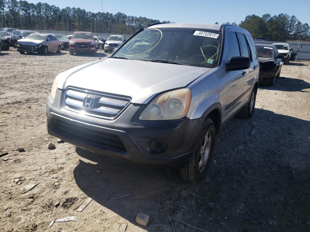 Photo 2 from auction – 2006 HONDA CR-V LX with VIN JHLRD68566C011352