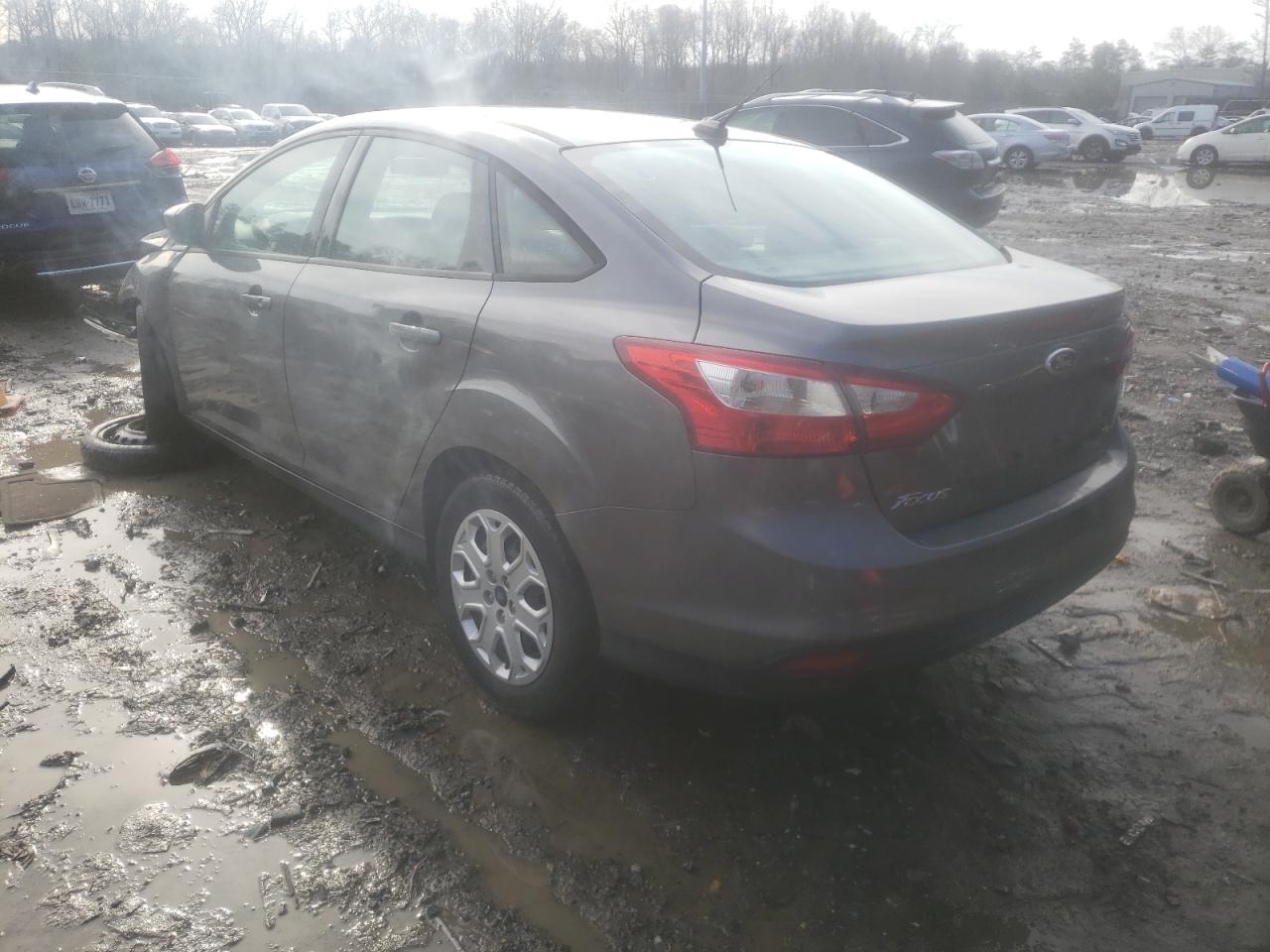 Photo 3 from auction – 2012 FORD FOCUS SE with VIN 1FAHP3F24CL437260
