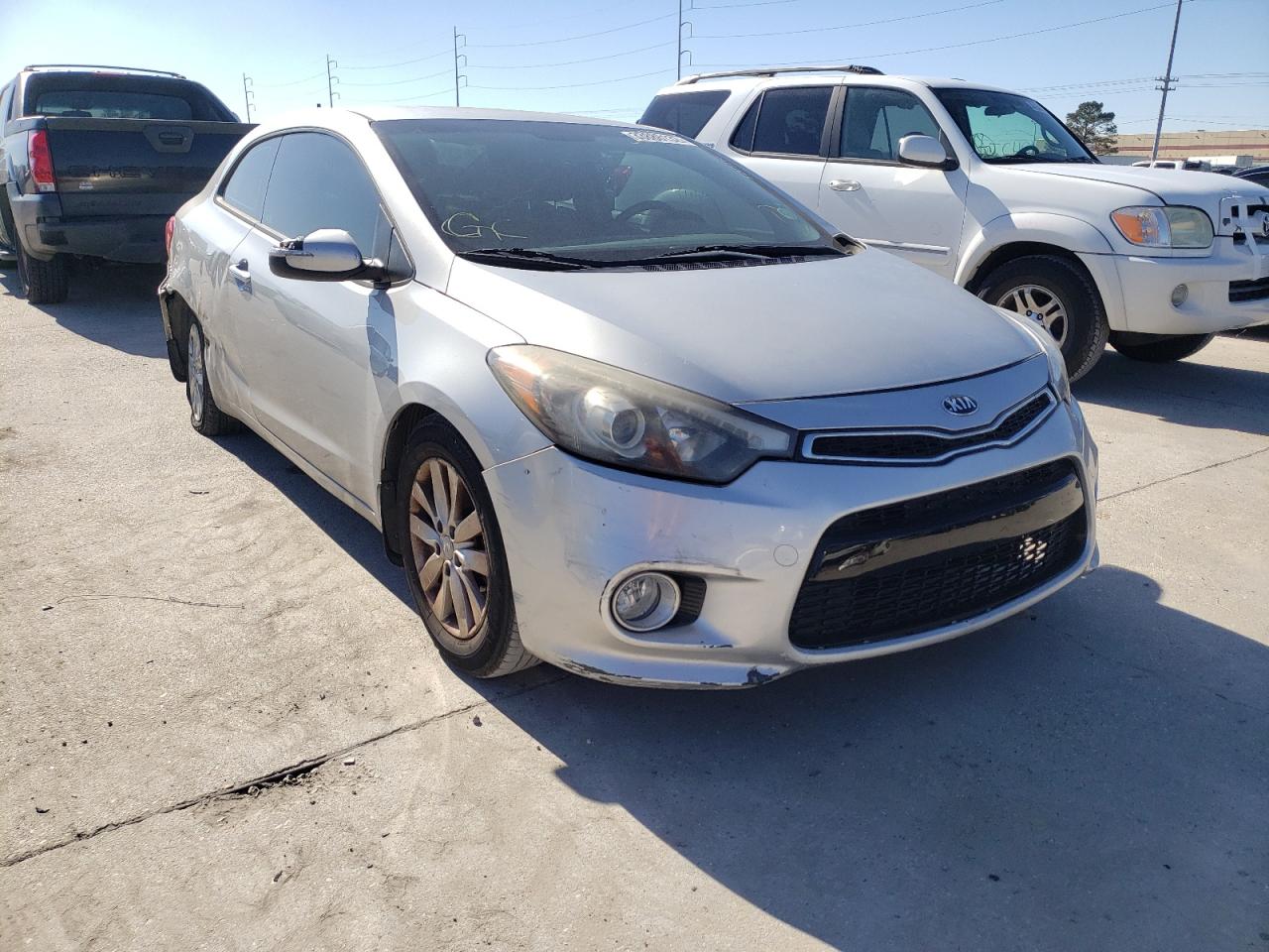 KIA FORTE EX 2014 with VIN KNAFX6A80E5251394 - Photo from auction