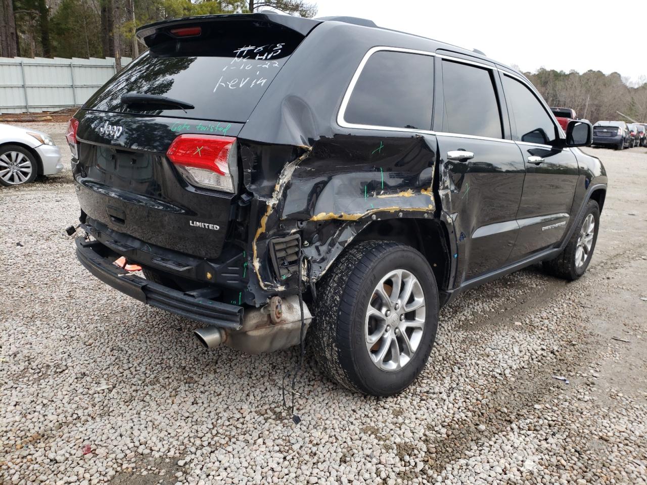 Photo 9 from auction – 2015 JEEP GRAND CHER with VIN 1C4RJFBG9FC828511