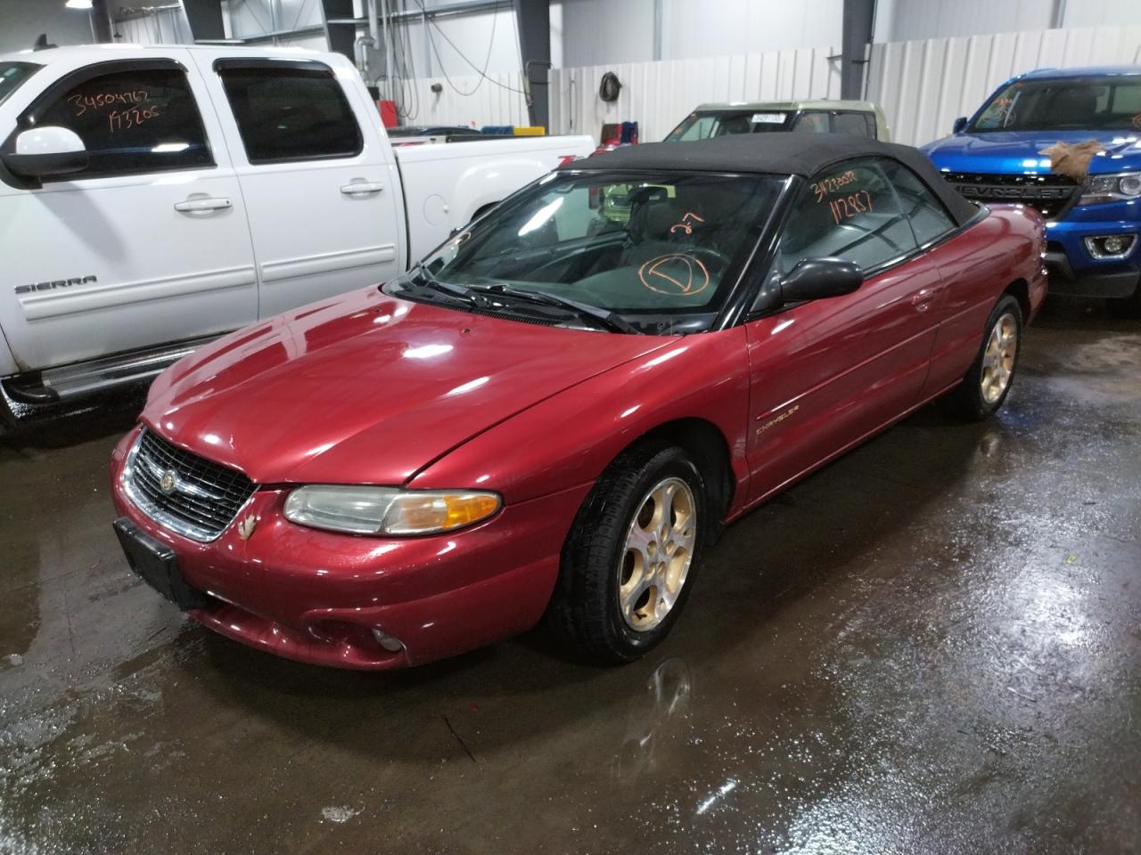 Photo 2 from auction – 1999 CHRYSLER SEBRING JX with VIN 3C3EL55H4XT584154