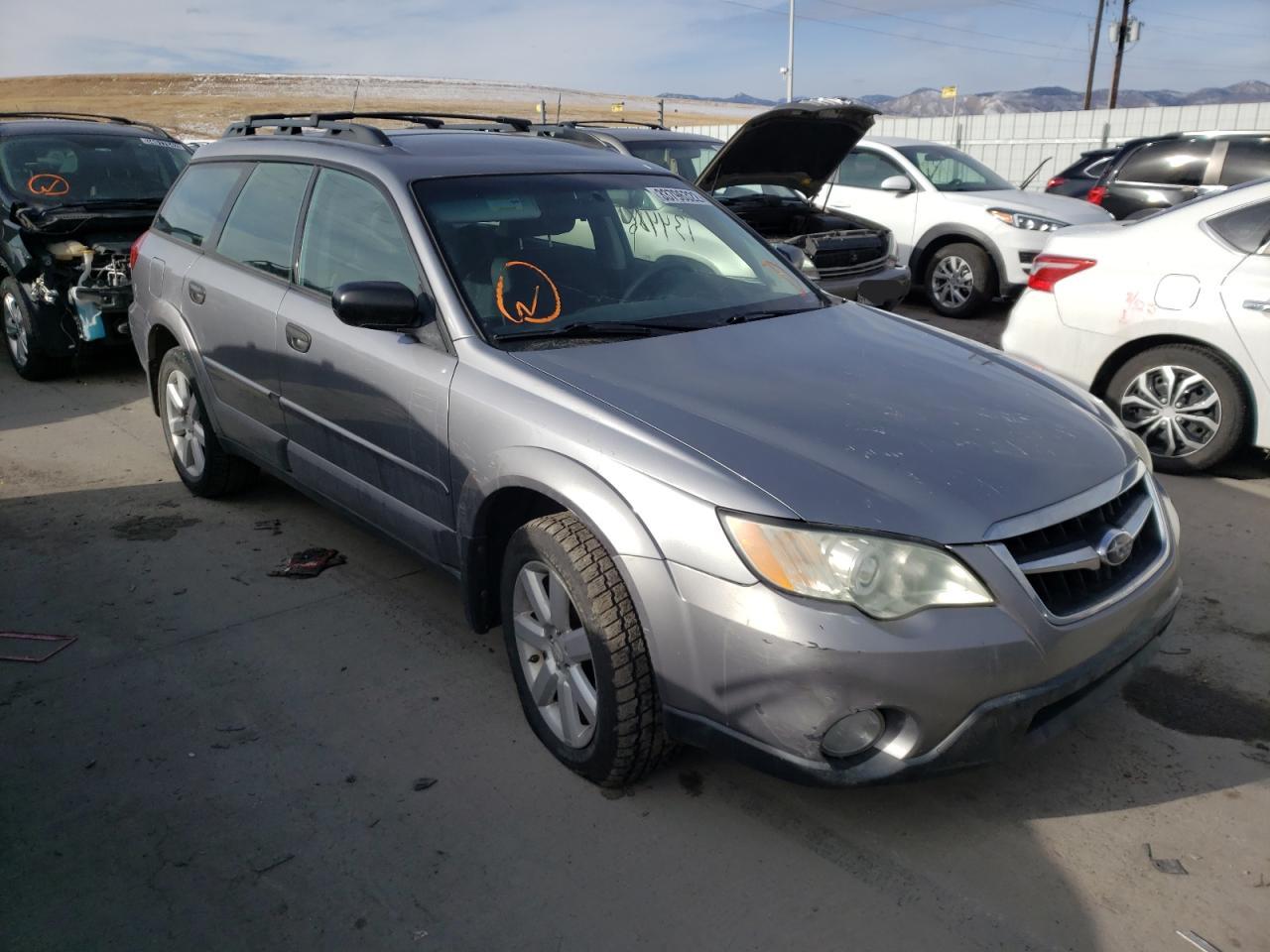 SUBARU OUTBACK 2008 with VIN 4S4BP61C387330357 - Photo from auction