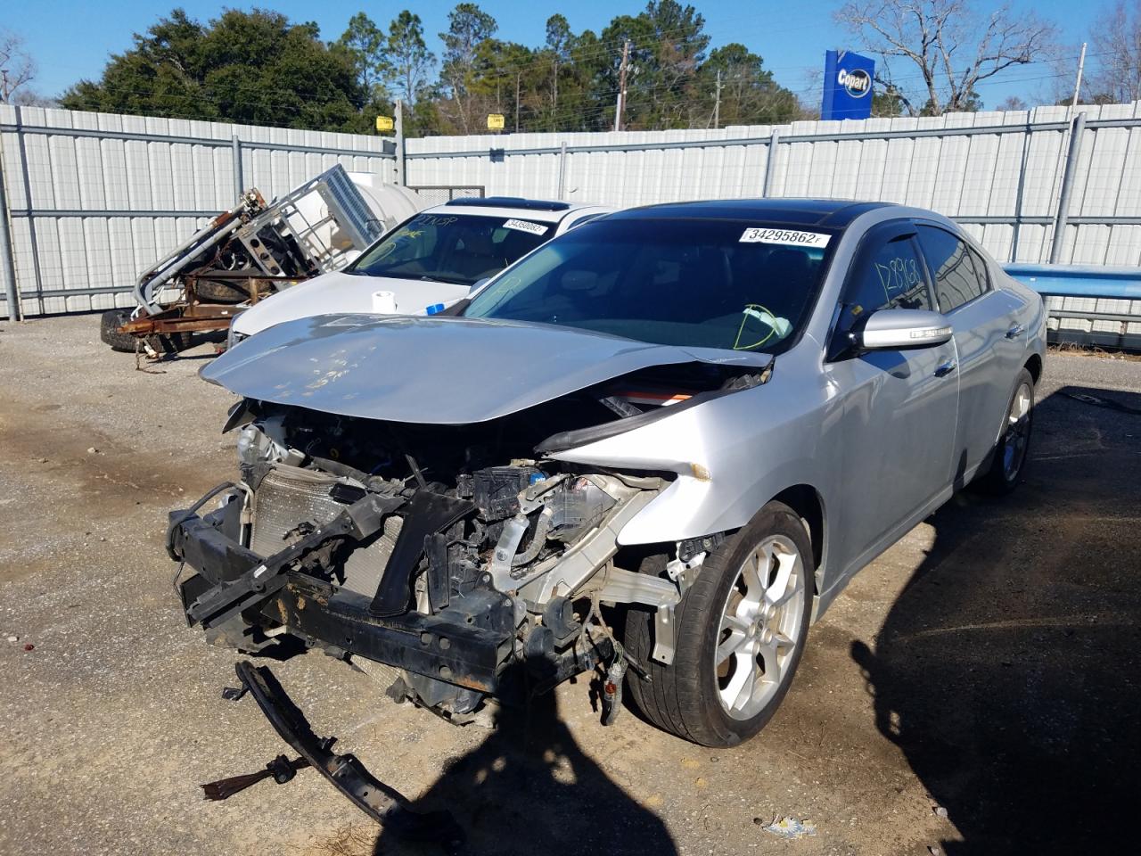 Photo 2 from auction – 2012 NISSAN MAXIMA S with VIN 1N4AA5APXCC812165