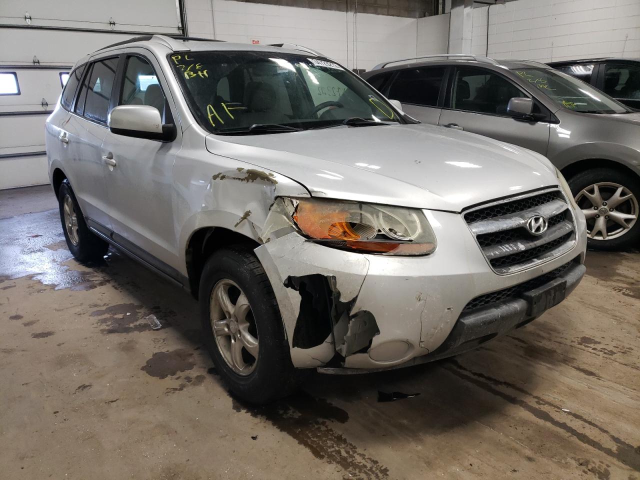 HYUNDAI SANTA FE G 2007 with VIN 5NMSG13D77083820 - Photo from auction