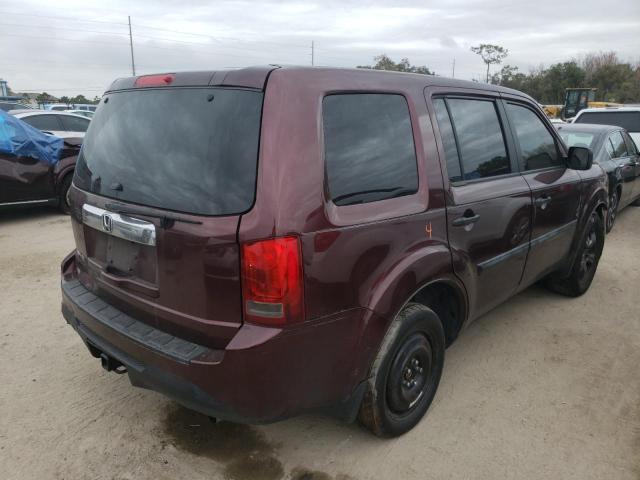 Photo 4 from auction – 2012 HONDA PILOT LX with VIN 5FNYF3H25CB036913