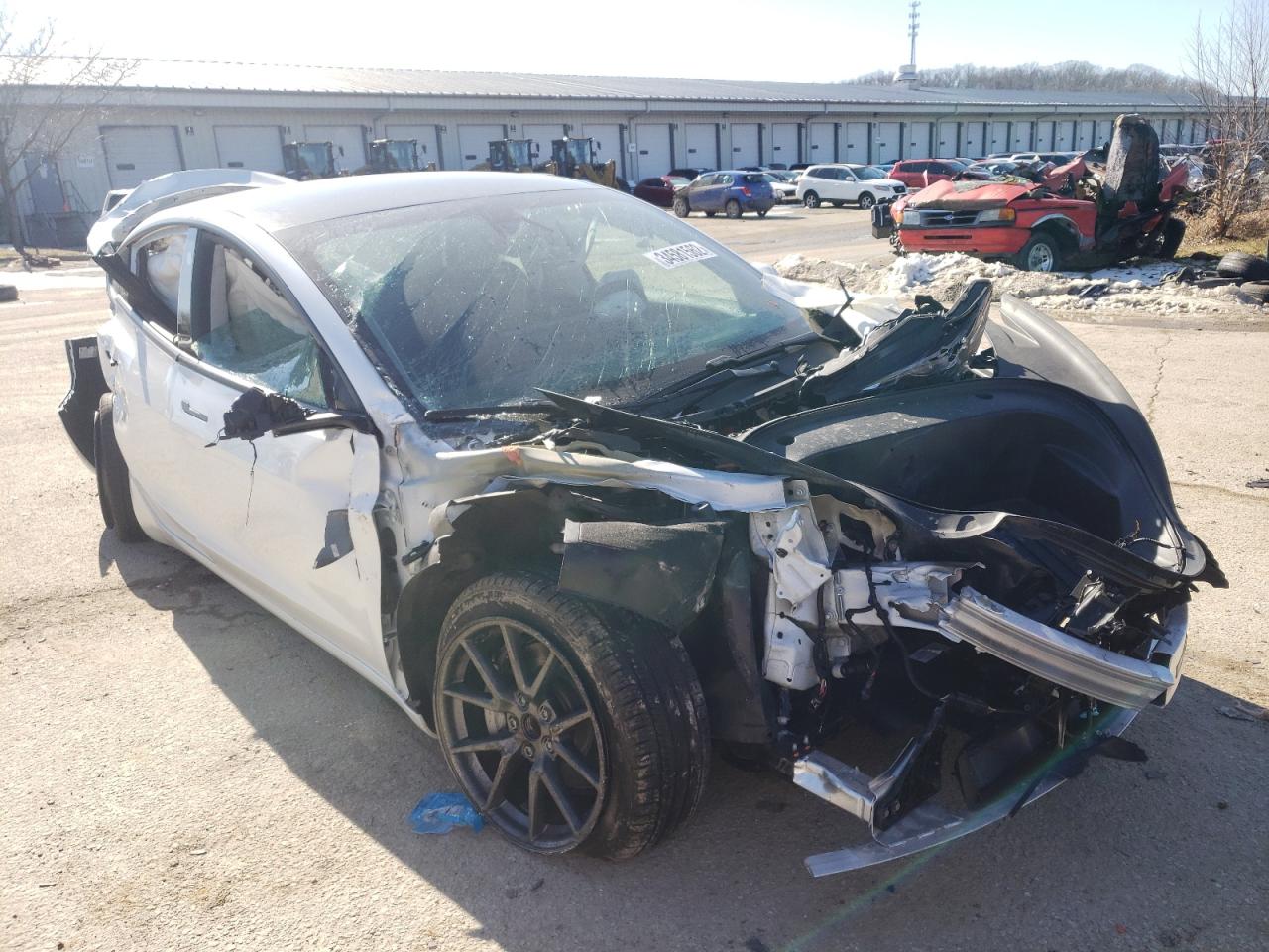 TESLA MODEL 3 2021 with VIN 5YJ3E1EAXMF996193 - Photo from auction
