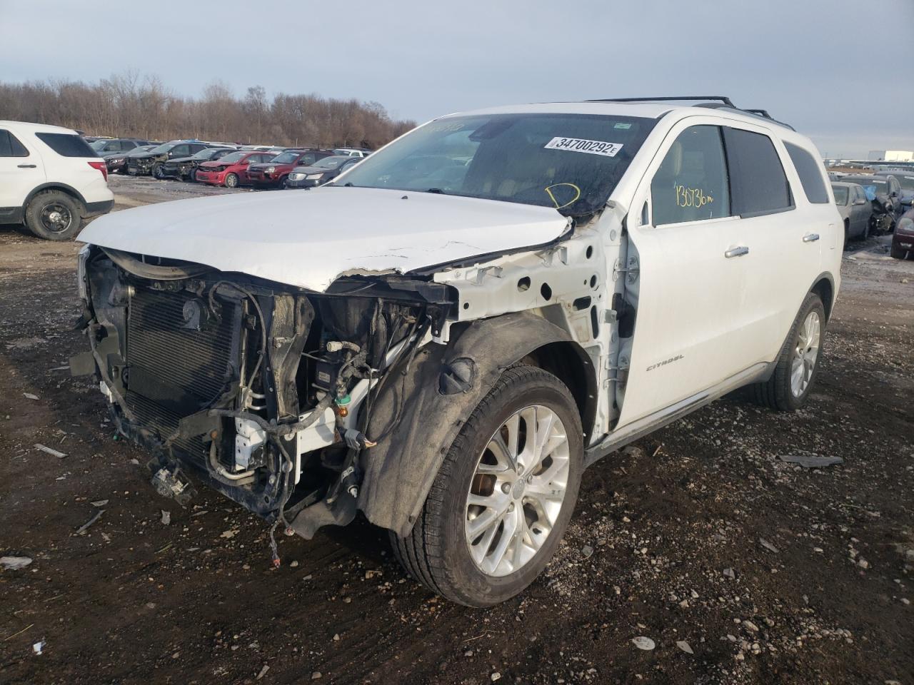 Photo 2 from auction – 2014 DODGE DURANGO CI with VIN 1C4RDJEG9EC476356