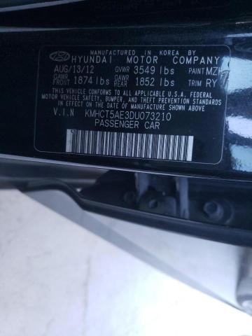 Photo 10 from auction – 2013 HYUNDAI ACCENT GLS with VIN KMHCT5AE3DU073210