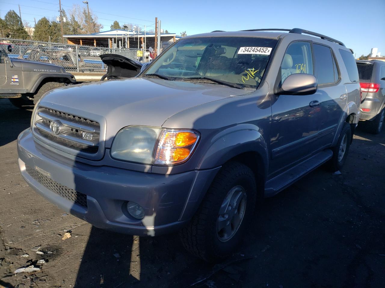 Photo 2 from auction – 2002 TOYOTA SEQUOIA LI with VIN 5TDBT48AX2S086146