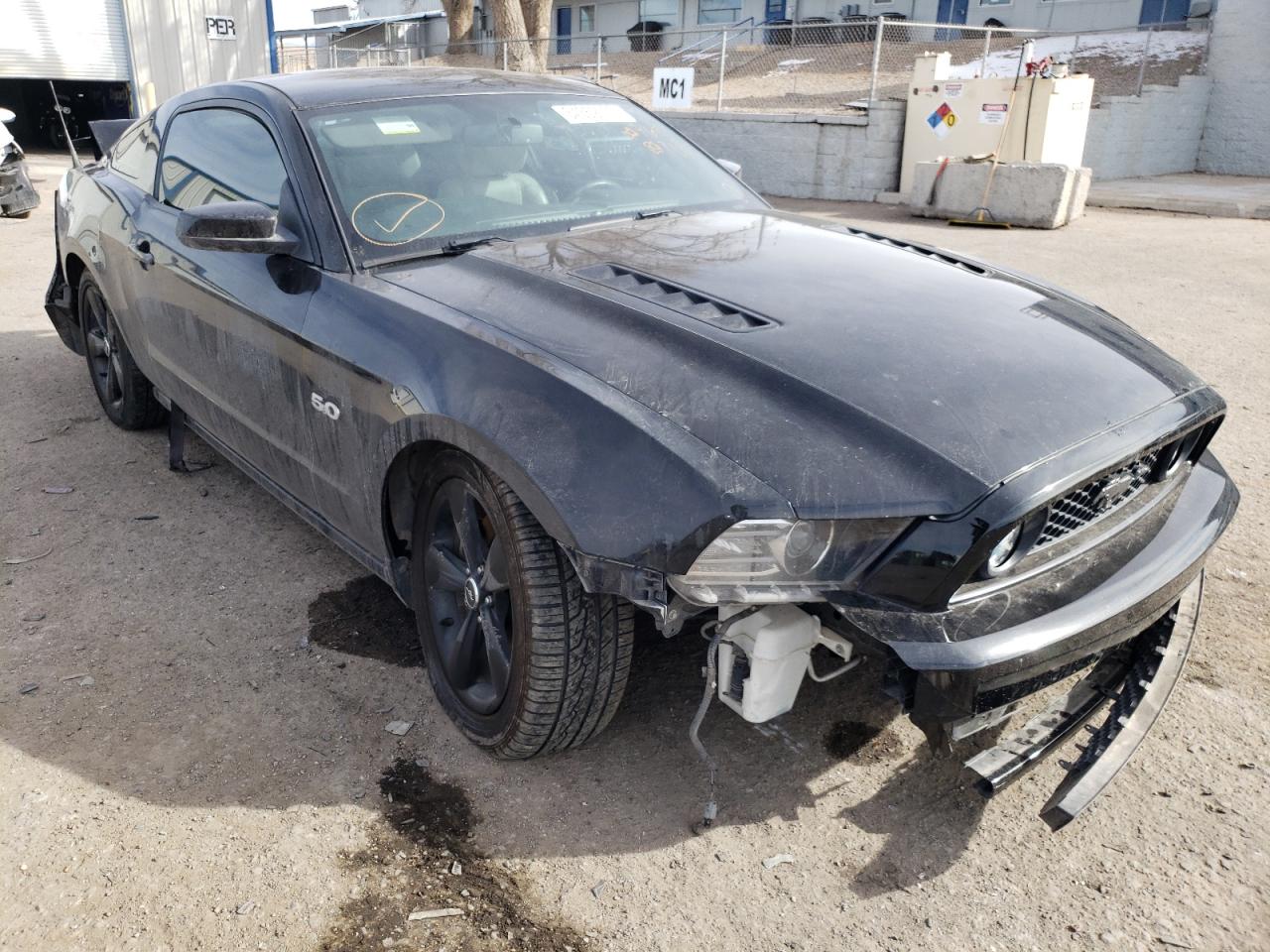 FORD MUSTANG 2014 with VIN 1ZVBP8CF3E5237771 - Photo from auction