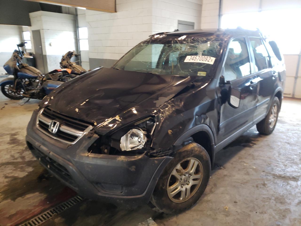 Photo 2 from auction – 2003 HONDA CR-V EX with VIN SHSRD78853U144172