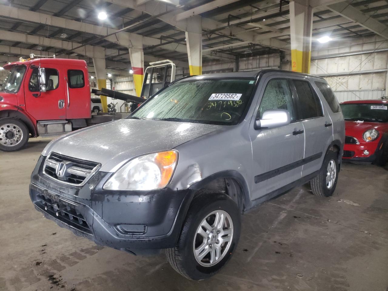 Photo 2 from auction – 2004 HONDA CR-V EX with VIN JHLRD78844C007877
