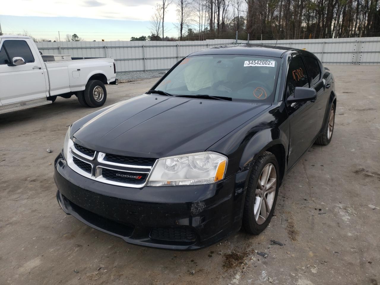 Photo 2 from auction – 2013 DODGE AVENGER SE with VIN 1C3CDZAG5DN587634