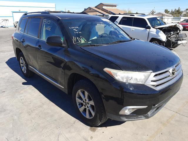 TOYOTA HIGHLANDER 2012 with VIN 5TDZK3EH5CS063484 - Photo from auction