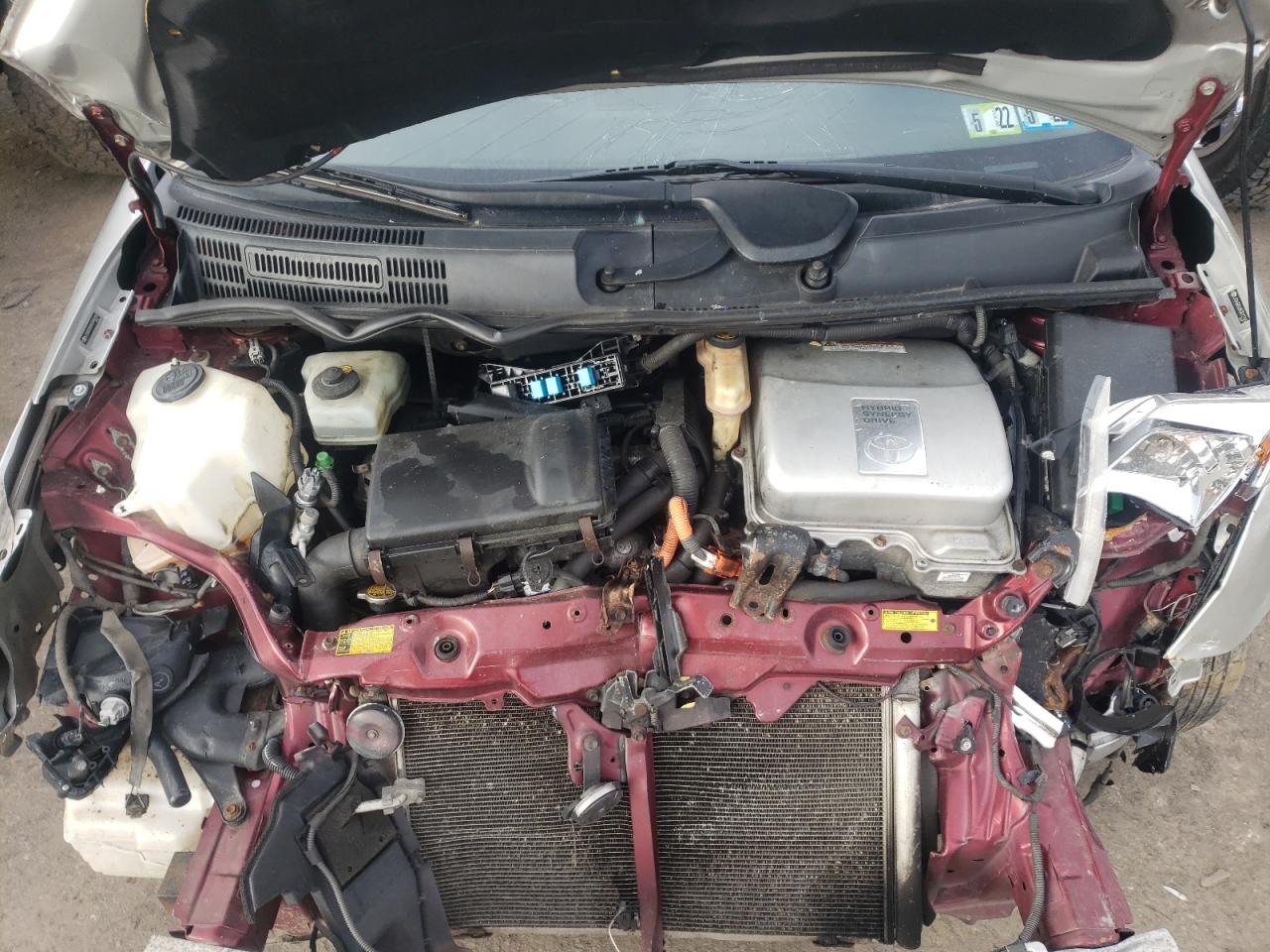 Photo 7 from auction – 2005 TOYOTA PRIUS with VIN JTDKB20U857022313