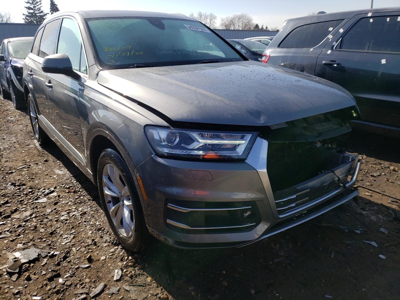 AUDI Q7 PREMIUM 2017 with VIN WA1AHAF78HD044852 - Photo from auction