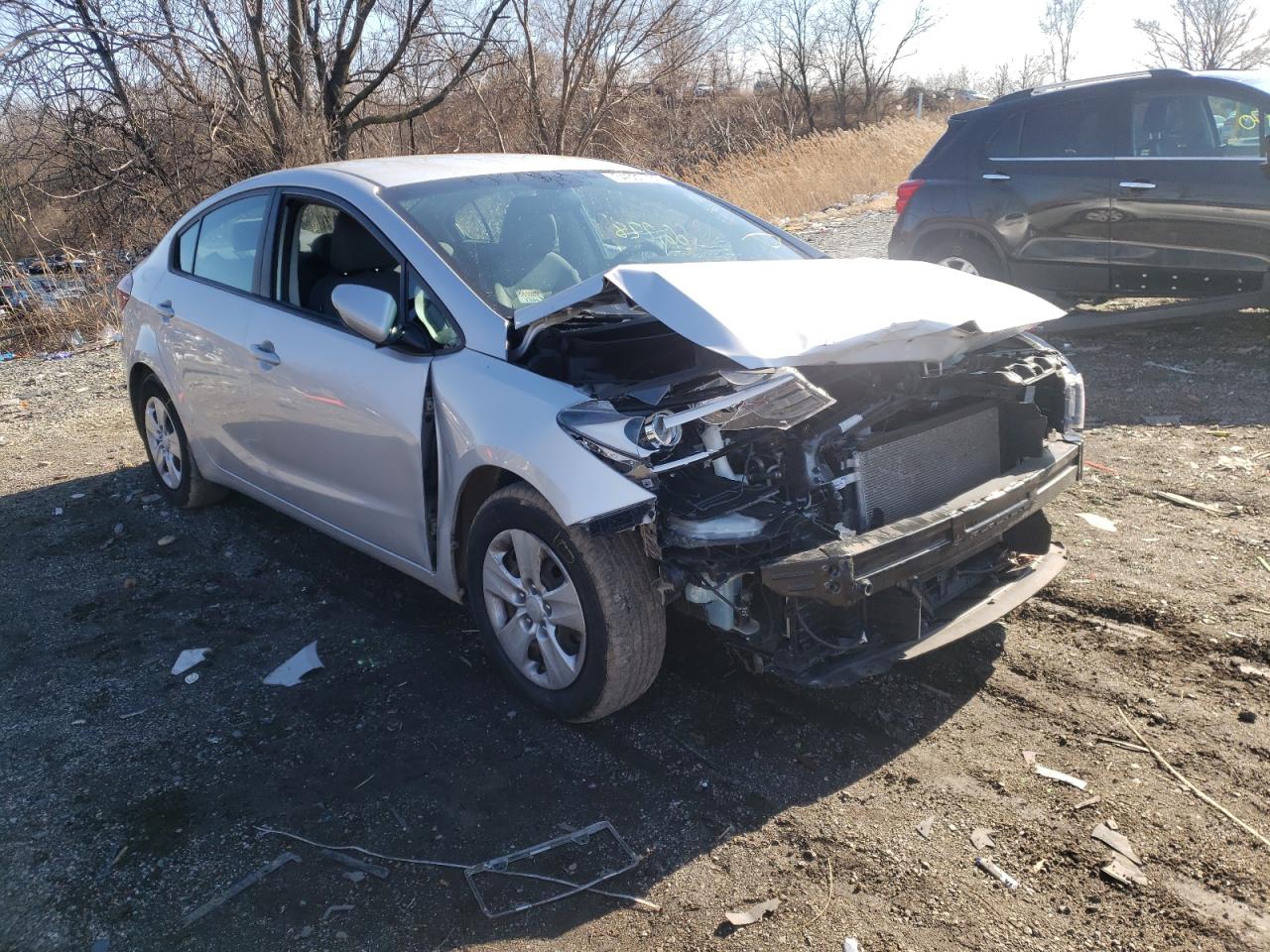 KIA FORTE LX 2017 with VIN 3KPFK4A72HE119792 - Photo from auction