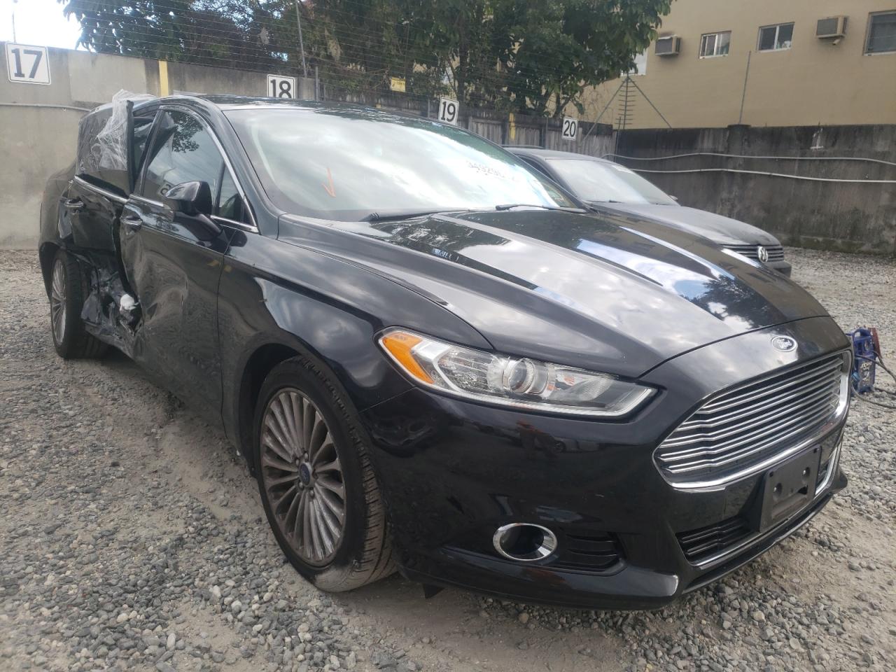 FORD FUSION TIT 2015 with VIN 3FA6P0K94FR227885 - Photo from auction