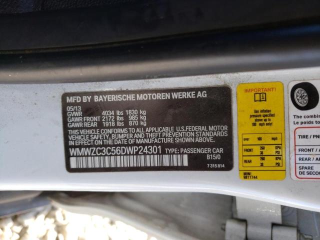 Photo 10 from auction – 2013 MINI COOPER S C with VIN WMWZC3C56DWP24301
