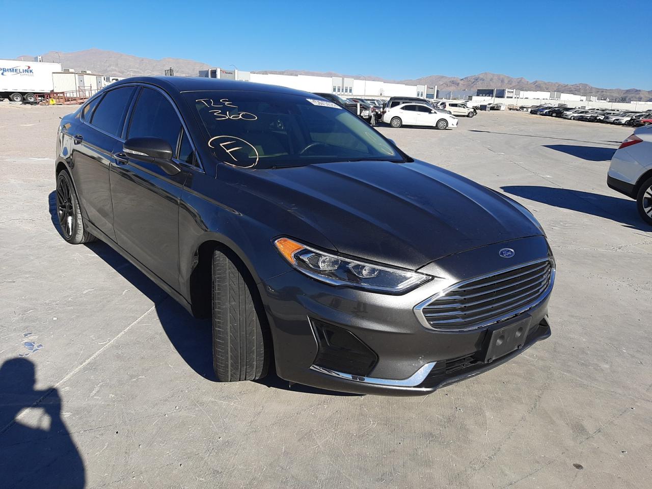 Photo 1 from auction – 2019 FORD FUSION SEL with VIN 3FA6P0MU4KR265628
