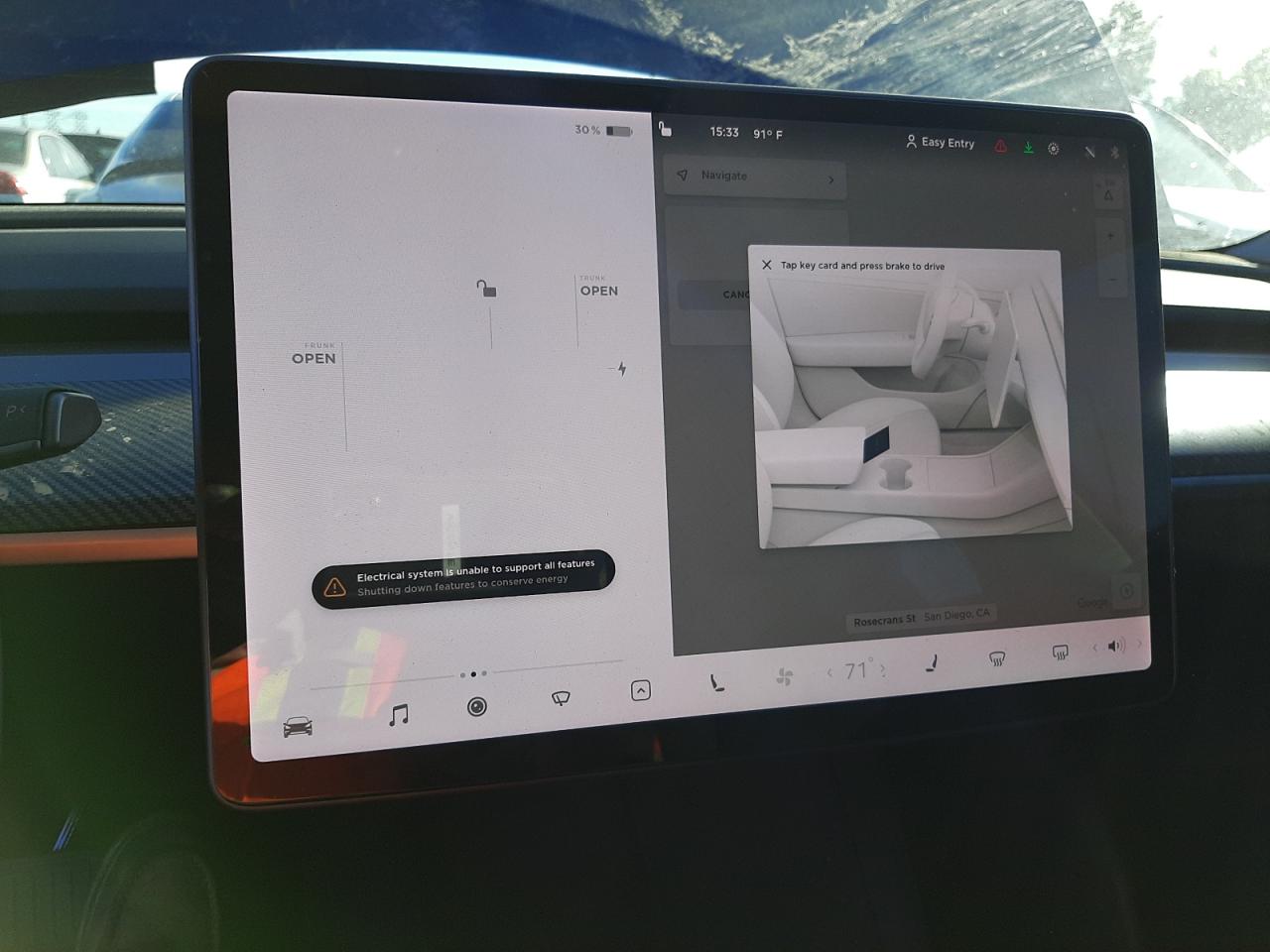 Photo 9 from auction – 2021 TESLA MODEL 3 with VIN 5YJ3E1EA9MF051137
