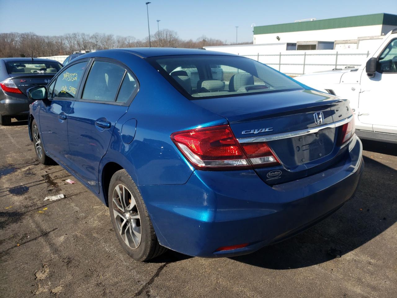 Photo 3 from auction – 2014 HONDA CIVIC EX with VIN 2HGFB2F82EH551144