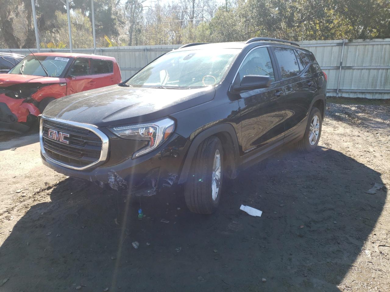 Photo 2 from auction – 2021 GMC TERRAIN SL with VIN 3GKALMEV3ML315282