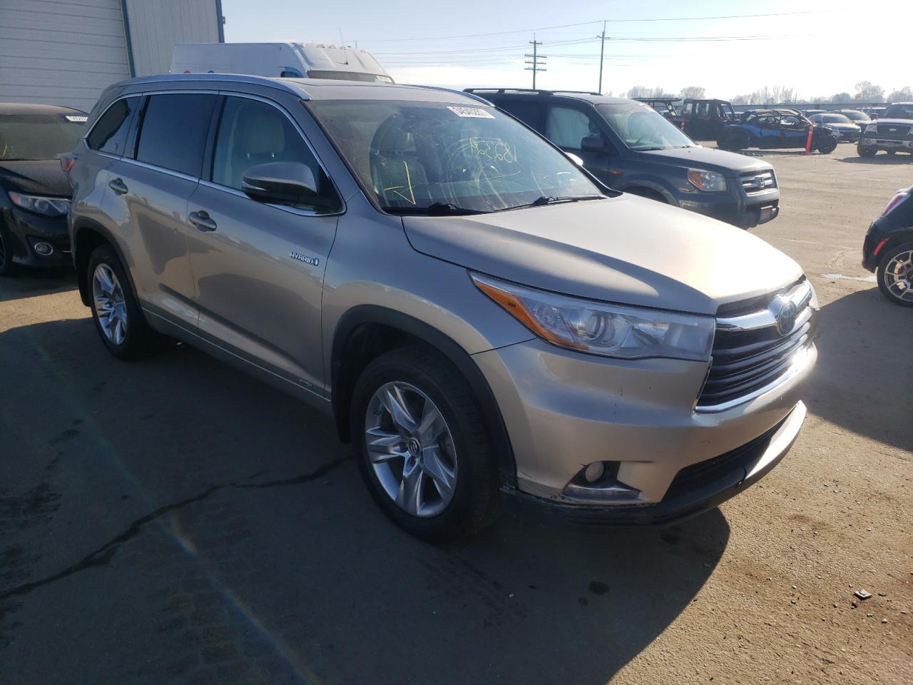 TOYOTA HIGHLANDER 2016 con VIN 5TDDCRFH6GS019931 - Foto de la subasta
