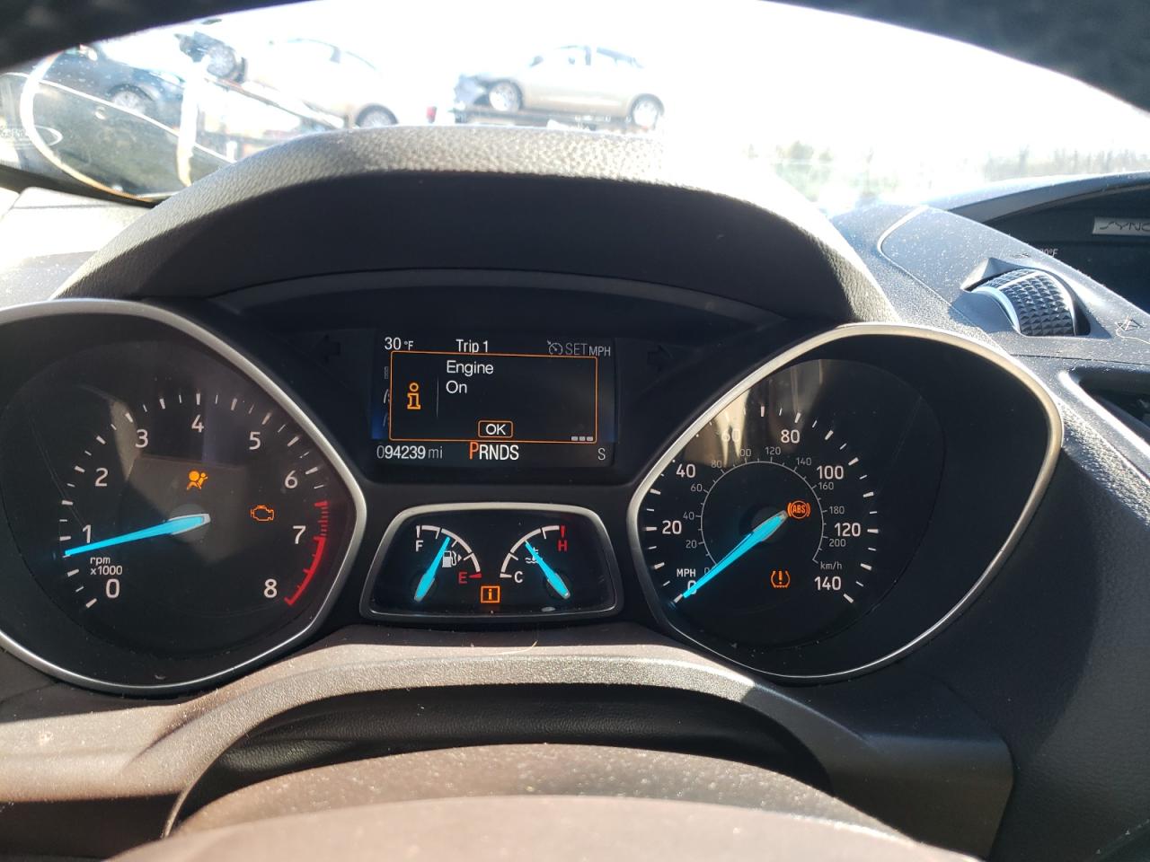Photo 8 from auction – 2017 FORD ESCAPE SE with VIN 1FMCU0G90HUE65738