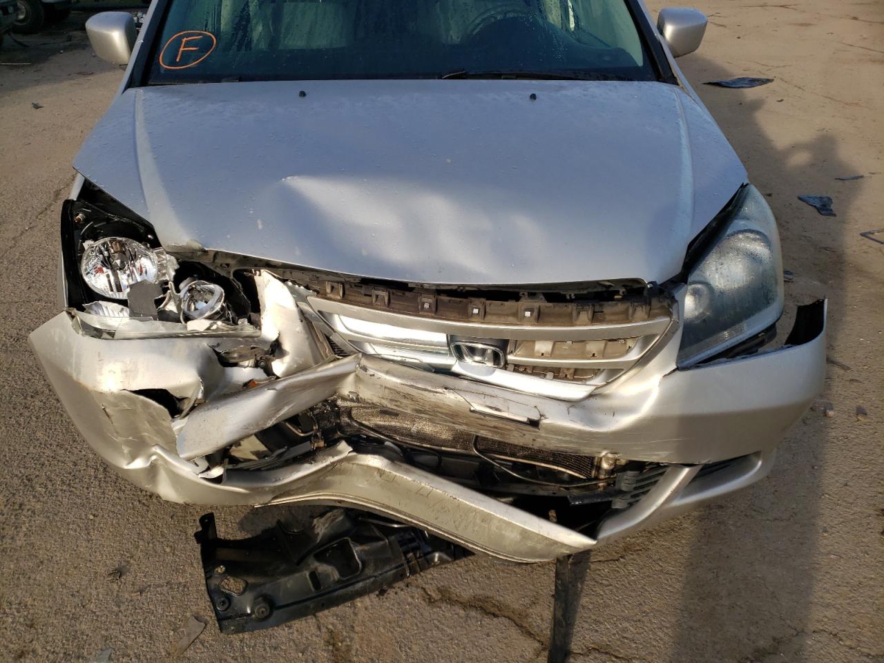 Photo 7 from auction – 2007 HONDA ODYSSEY EX with VIN 5FNRL38447B451158