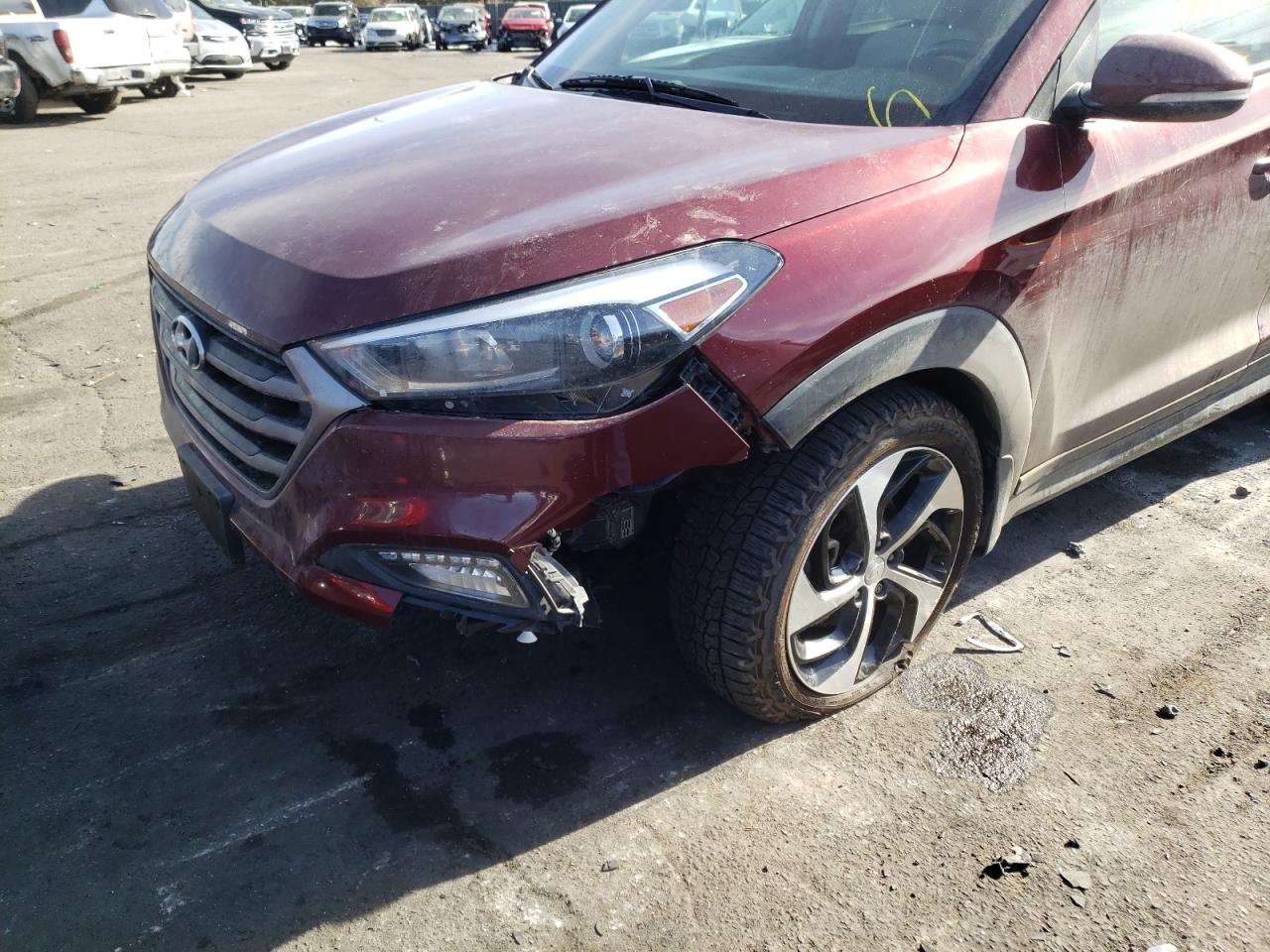 Photo 9 from auction – 2016 HYUNDAI TUCSON LIM with VIN KM8J3CA27GU208047