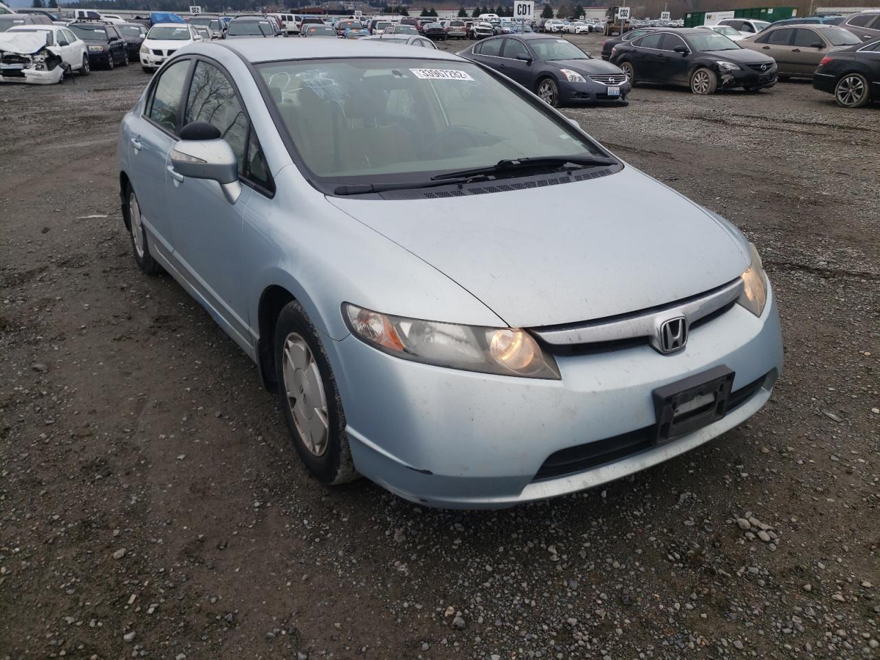 HONDA CIVIC HYBR 2007 with VIN JHMFA36297S017622 - Photo from auction