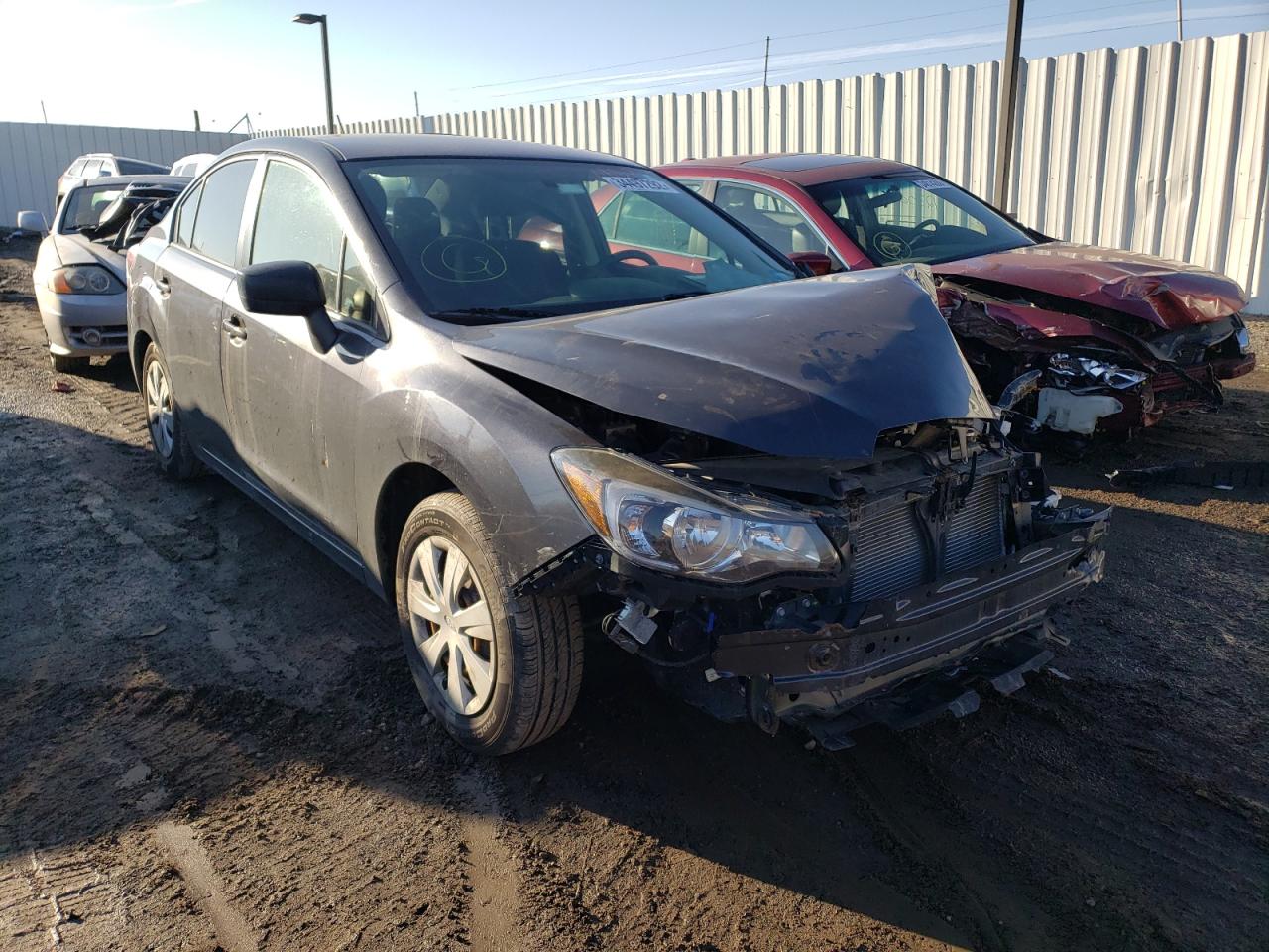 SUBARU IMPREZA 2015 with VIN JF1GJAA66FH021830 - Photo from auction