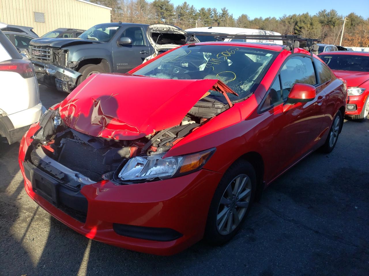 Photo 2 from auction – 2012 HONDA CIVIC EX with VIN 2HGFG3B83CH513495