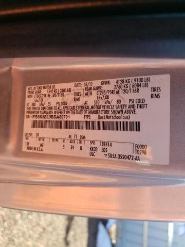 Photo 10 from auction – 2011 FORD ECONOLINE with VIN 1FBSS3BL0BDA89791