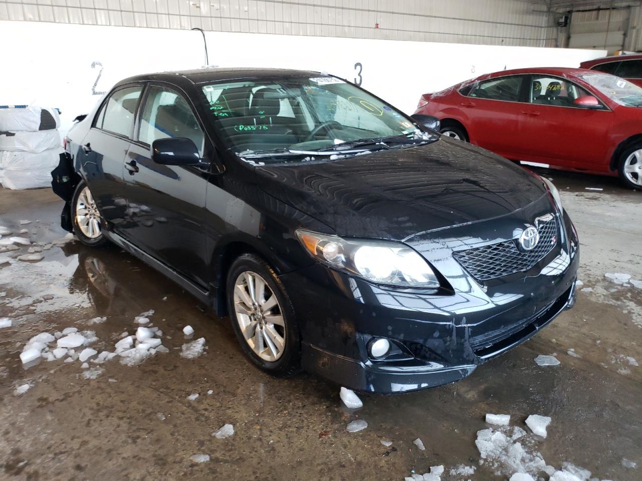 TOYOTA COROLLA BA 2010 with VIN 2T1BU4EE3AC476047 - Photo from auction